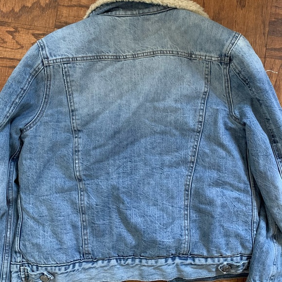 Lucky Brand Sherpa Trucker Jacket - Picture 6 of 7